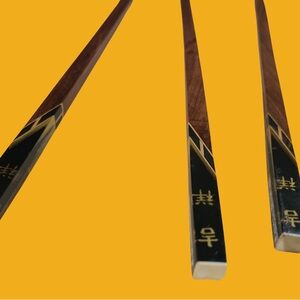 Elegant Black and Brown Chopsticks
